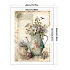 (Big Size) Vase And Bird - 11CT Stamped Cross Stitch 40*60cm/15.75*23.62in