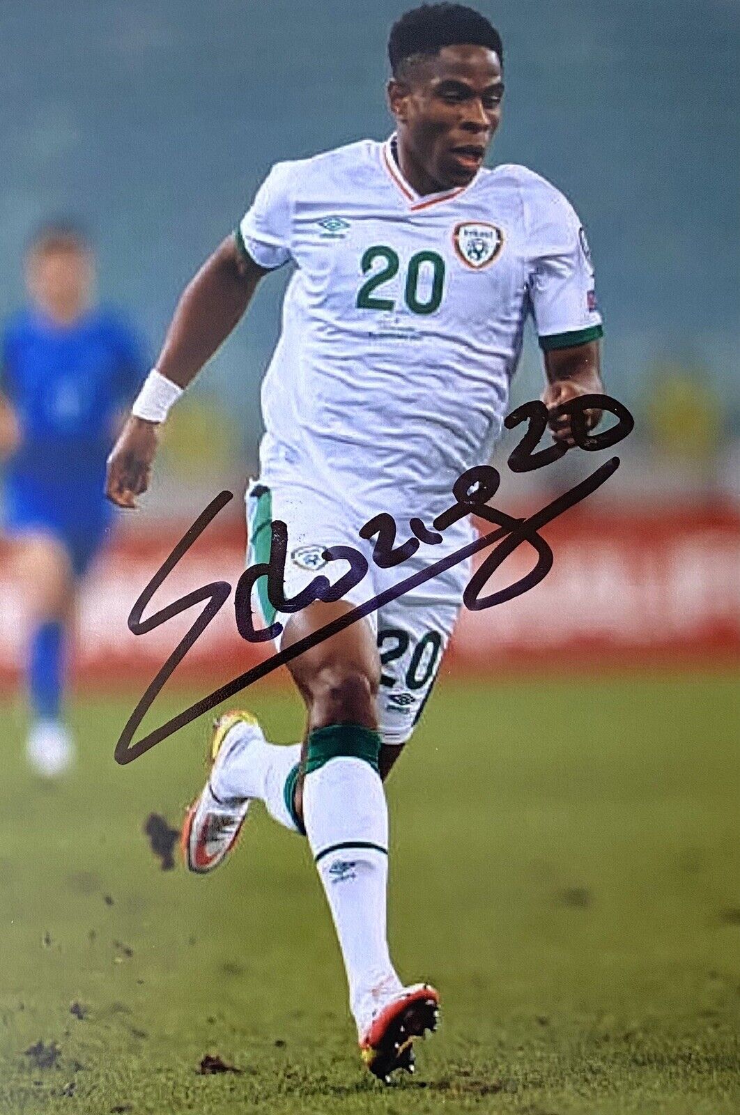 Chiedozie Ogbene Genuine Hand Signed Ireland 6X4 Photo Poster painting, See Proof, 2