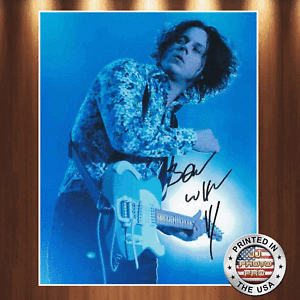 Jack White Autographed Signed 8x10 High Quality Premium Photo Poster painting REPRINT