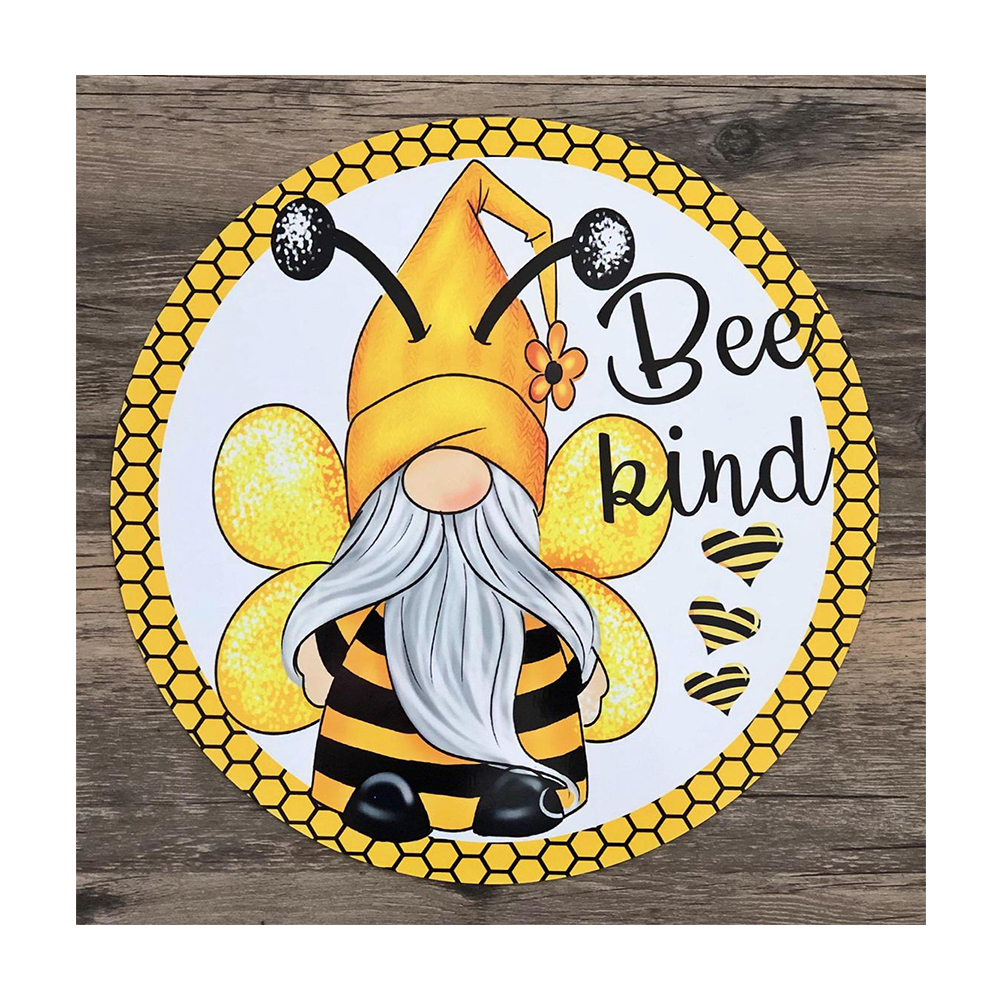 

40*40CM - Round Drill Diamond Painting - Cartoon Gnome, 501 Original