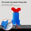 20/40 Pcs Tile Leveling System Reusable Tile Tools Tile Self Leveling Spacers