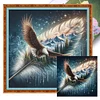 Feather Mountains And Rivers-11CT Stamped Cross Stitch 45*45cm/17.72*17.72in