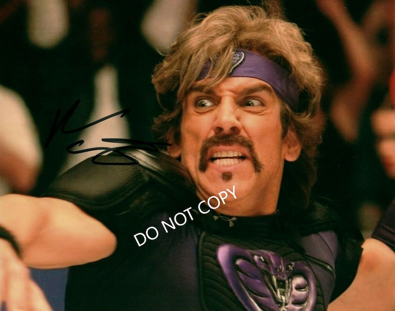 Ben Stiller Dodgeball 8 x10 20x25 cm Autographed Hand Signed Photo Poster painting