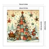 Xmas Tree-11CT Stamped Cross Stitch 50*50cm/19.69*19.69in