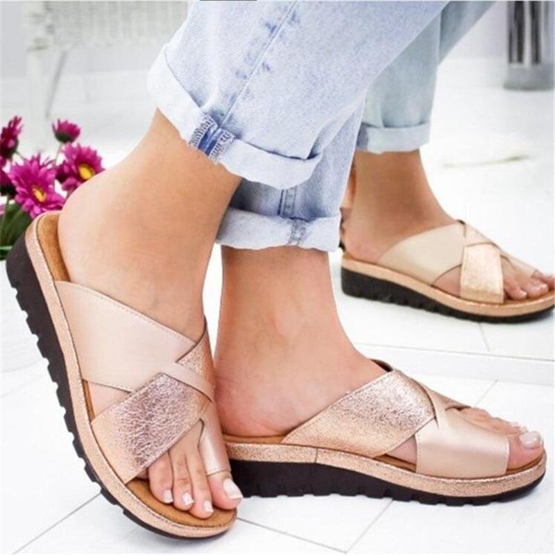 Women's Orthopedic Bunion Wedge Sandal、、sdecorshop