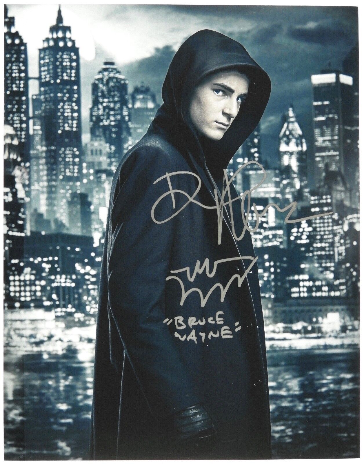 David Mazouz Bruce Wayne Batman Gotham JSA Autograph Signed Photo Poster painting 11 x 14