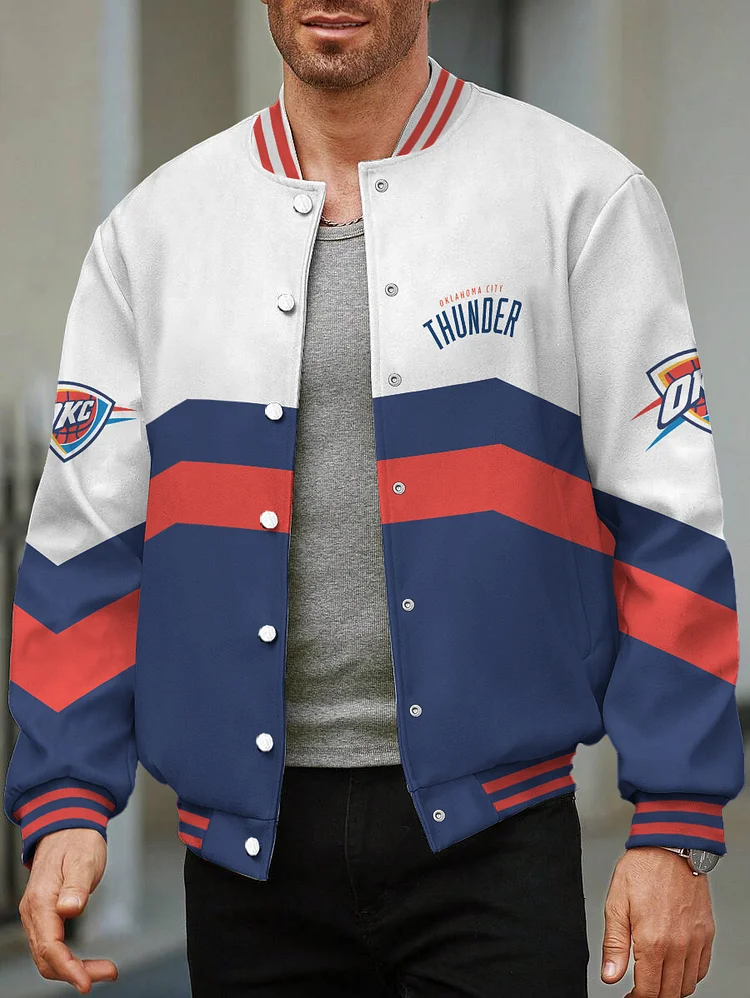 Oklahoma City Thunder  Limited Edition Full-Snap Casual Jacket