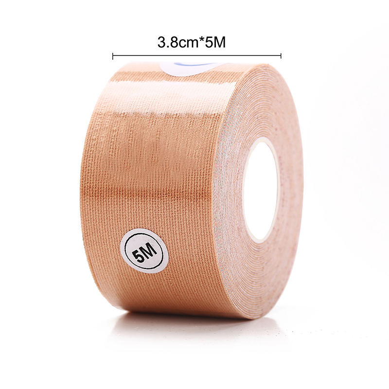 Ddmcloud 1 roll of 5M women's nipple cover push up bra with invisible body lifting sports tape adhesive bra intimate sexy bra cream