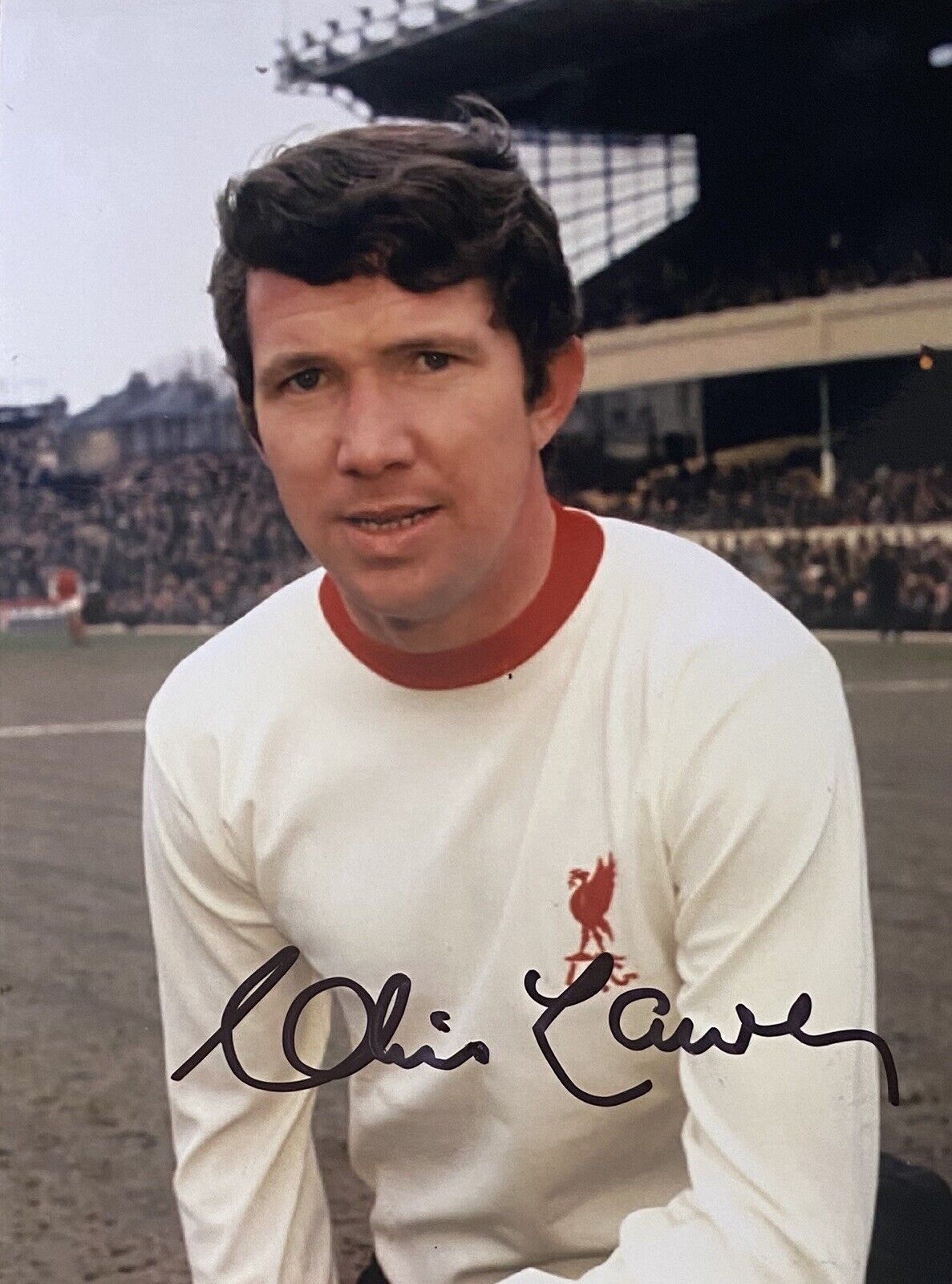Chris Lawler Genuine Hand Signed Liverpool 6X4 Photo Poster painting 9