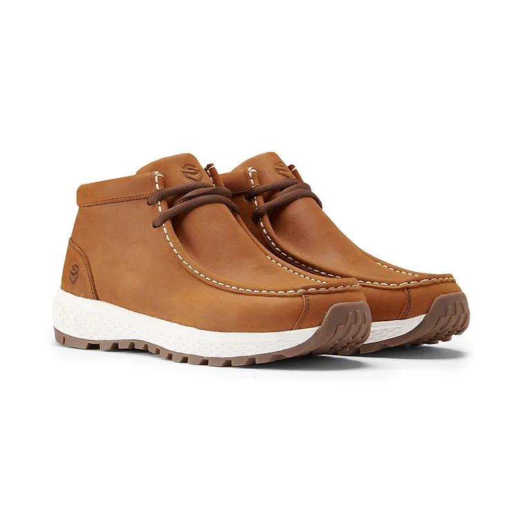 SUREWAY Men's Chukka Boots,Fashion and Comfort Driving Shoes