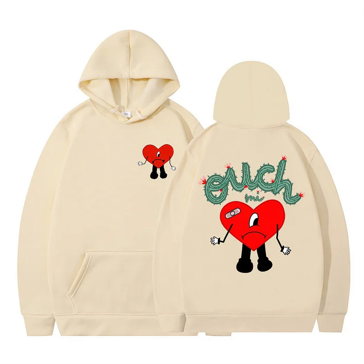 Bad Bunny Un Verano Sin Ti Hoodie Pullover Casual Sweatshirts at Hiphopee