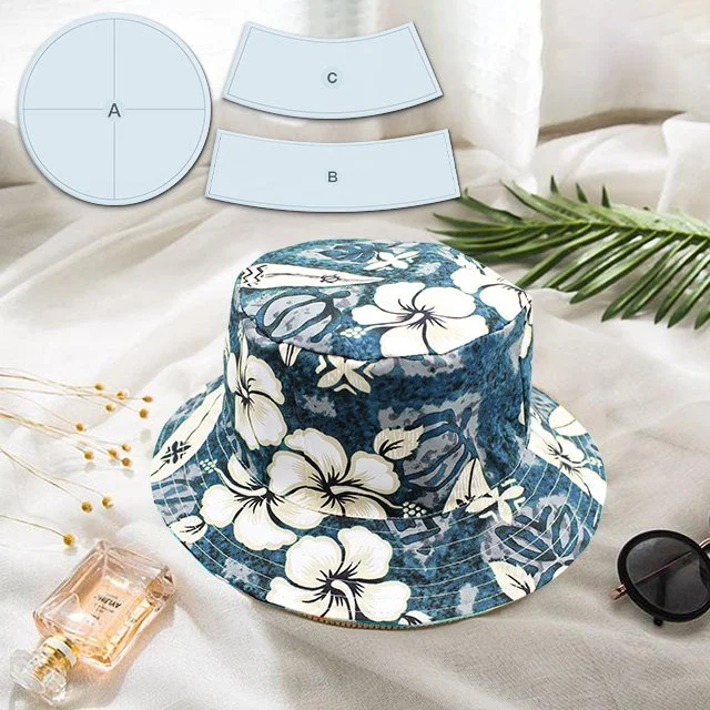 Bucket Hat Cutting Template(3PCS)