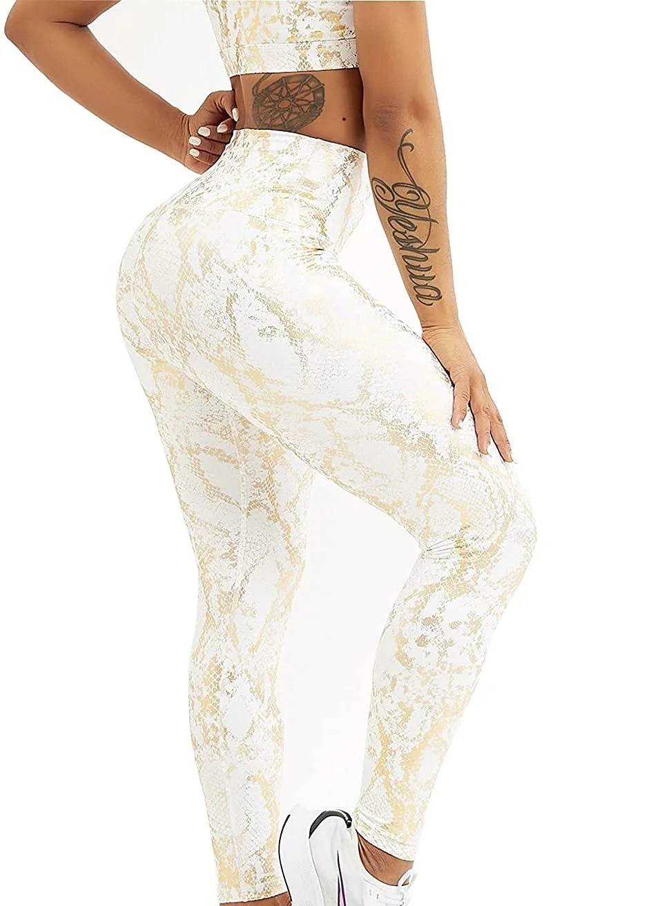 Women's High Waist Scrunch Butt Yoga Leggings