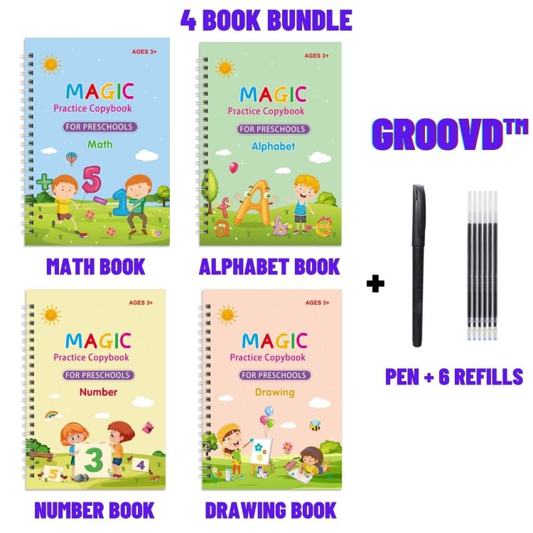 🔥Summer Hot Sale 50% off🔥📓 Children's Magic Copybooks