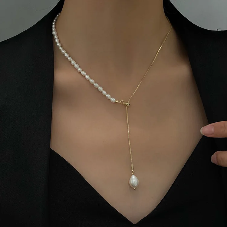 Adjustable Pearl Necklace KERENTILA