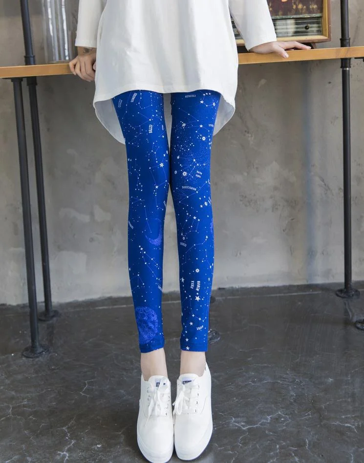 CUHAKCI Printing Women Leggings Gym Sportswear Female Ankle Length Floral Pencil Pants Fitness Leggins Strech Legging