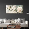 (95*50cm)White Rose - Full Square Drill Diamond Painting