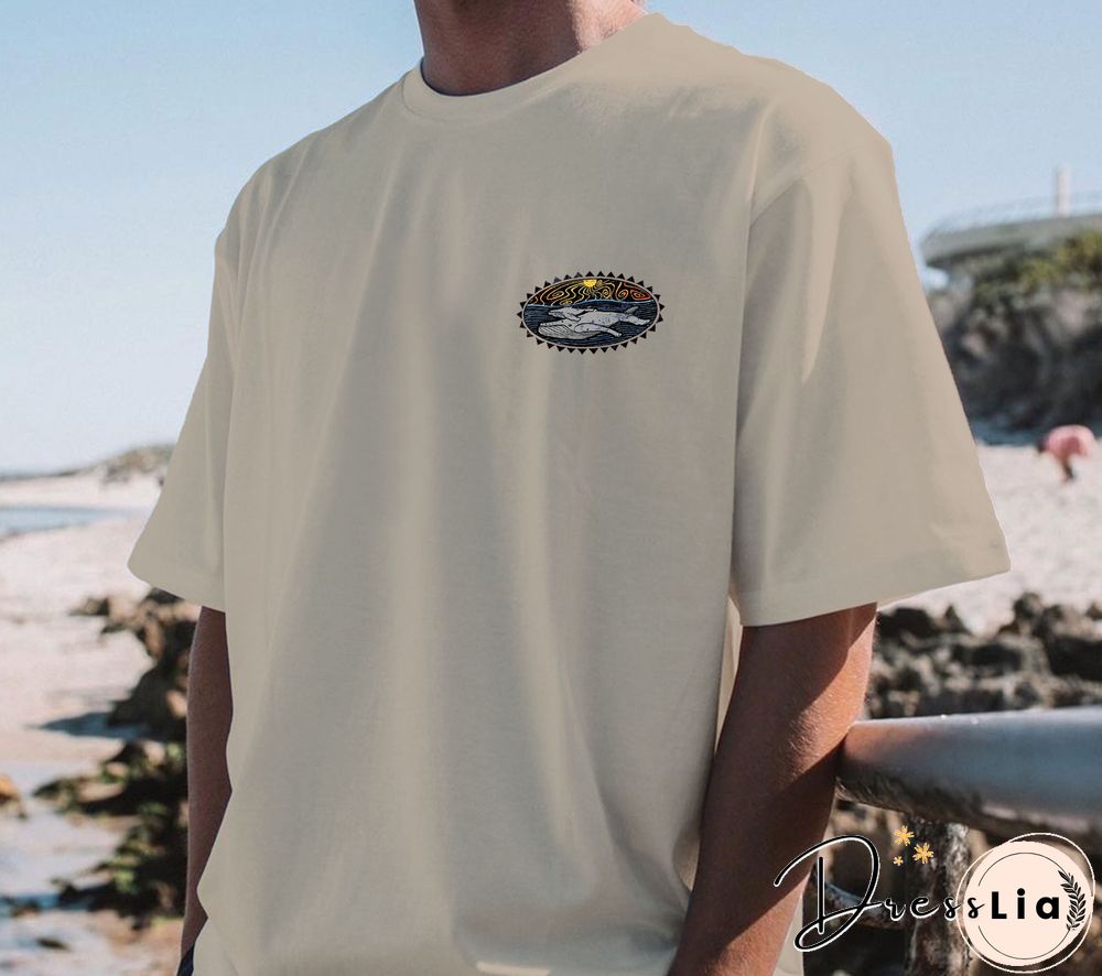 Mens Retro Vacation Surfing T-Shirt