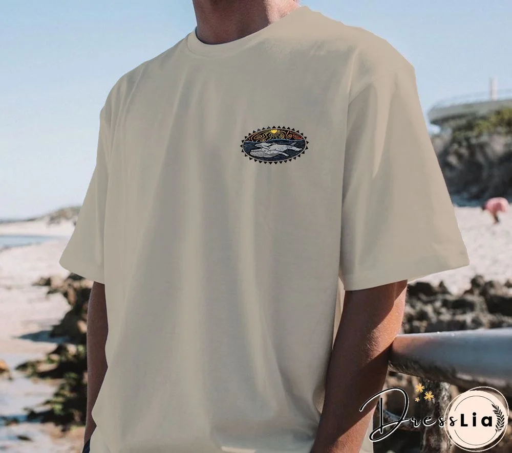 Mens Retro Vacation Surfing T-Shirt