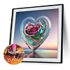 Diamond Painting -DIY Round Drill Love Rose