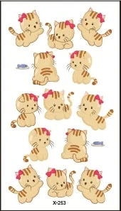 Temporary Tattoo sticker Alice In Wonderland Cheshire Cat Ink painting watercolor flash tatoo fake tatto for men women