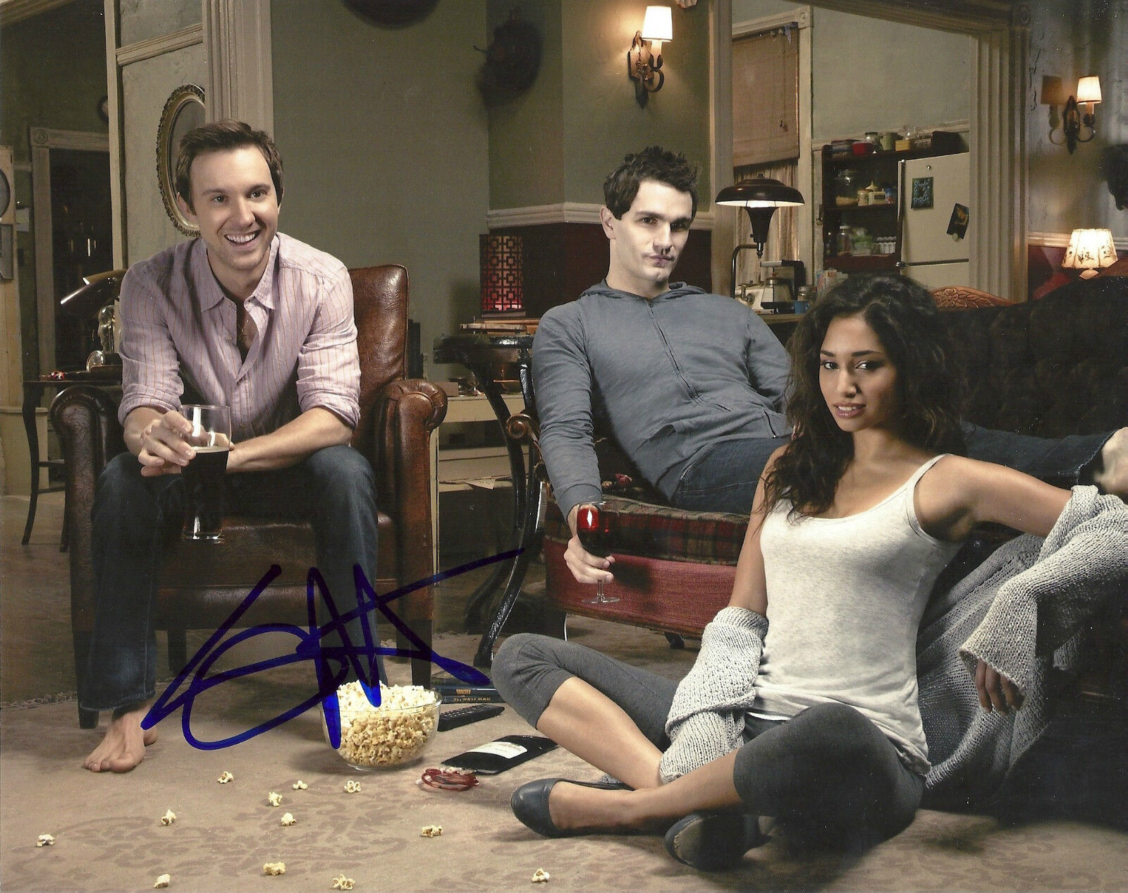 SAM HUNTINGTON 'BEING HUMAN' JOSH LEVISON SIGNED 8X10 PICTURE 5 *COA *PROOF