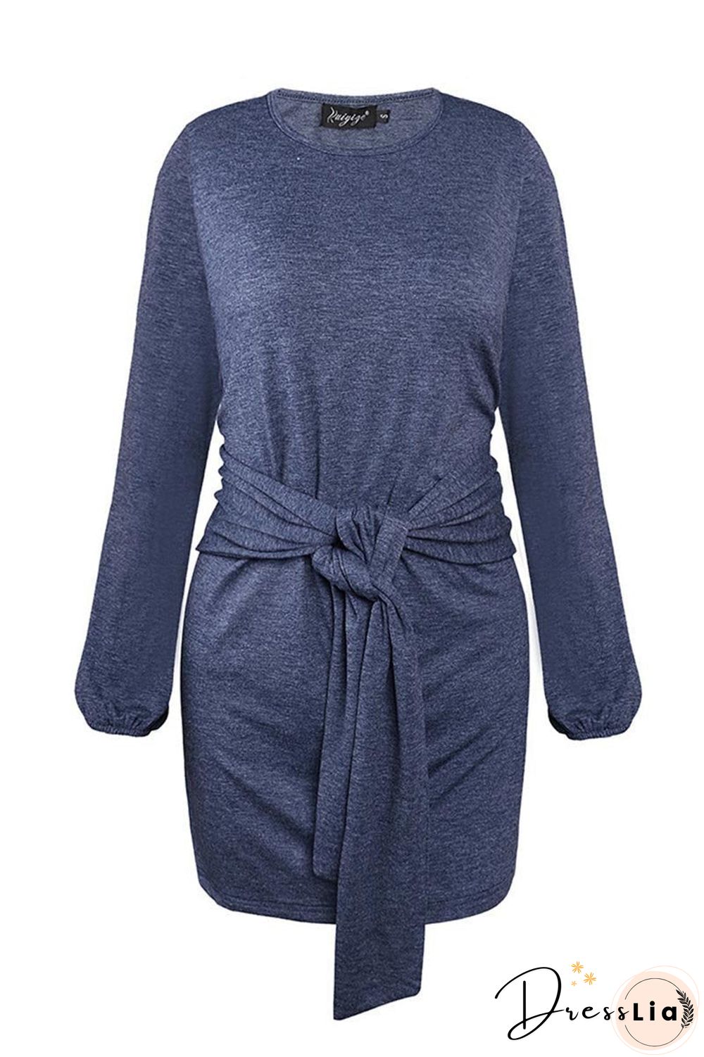 New Mini Dress With Belt