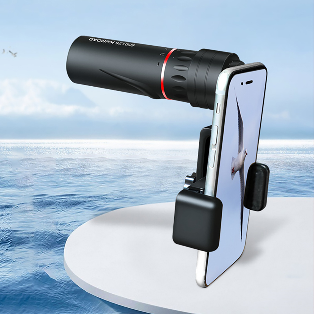 Likron Watches Compact High-Definition Portable Monocular Telescope with Smartphone Adapter - Ideal for Bird Watching