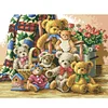 Bears - 9CT Full Beaded Cross Stitch Kit(59x48cm)