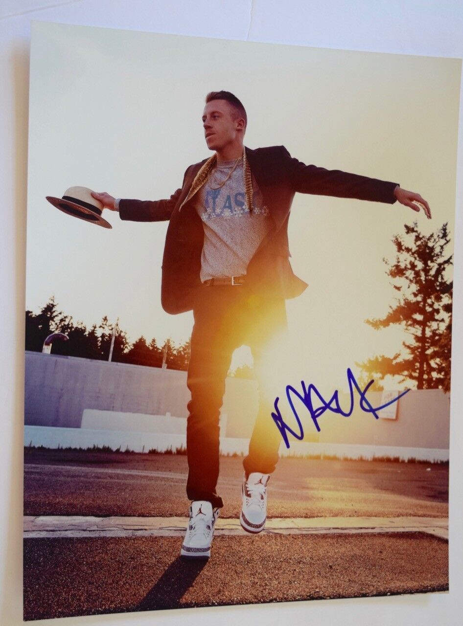 MACKLEMORE Signed Autographed 11x14 Photo Poster painting Hip-Hop Rapper COA VD