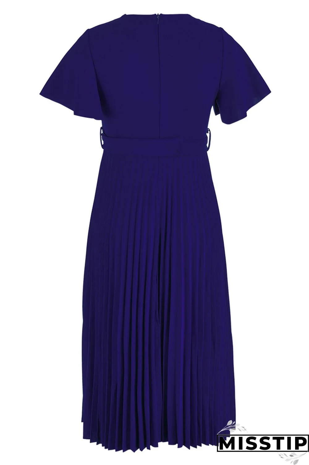 Black Casual Elegant Solid Patchwork Fold O Neck A Line Dresses