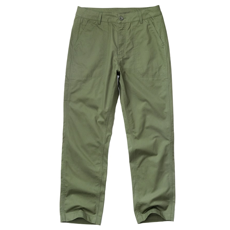 Men's Vintage Classic Cotton Twill Fit Straight Cargo Pants