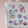 12pcs DIY Diamond Painting American Flag Refrigerator Magnets