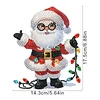 Acrylic Shaking Head Desktop Diamond Art Kits for Adults Beginner (Santa Claus)