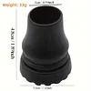 2Pcs Trekking Pole Tip Protector Rubber Cane Tip Replacement for Climbing Hiking