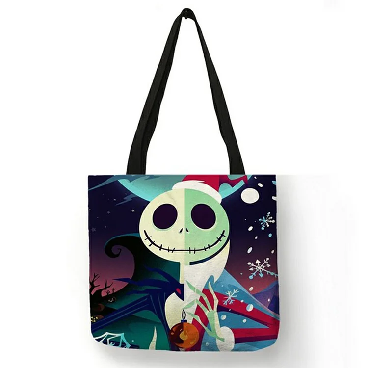 Halloween - Linen Tote Bag