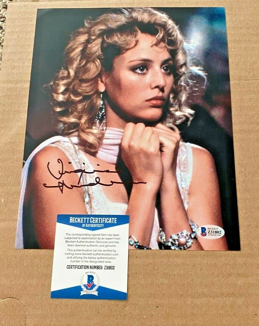 VIRGINIA MADSEN SIGNED 8X10 Photo Poster painting BECKETT CERTIFIED BAS #3