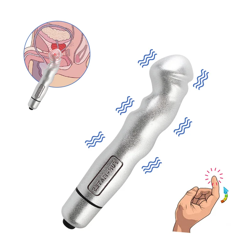 The Silver Bullet Vibrator 16 Speed Fingers G-spot Clitoral Stimulator Rosetoy Official