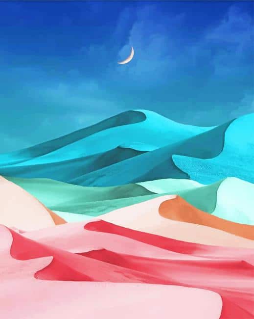 

Illustration Desert – Paint By Numbers - 40*50CM, 501 Original