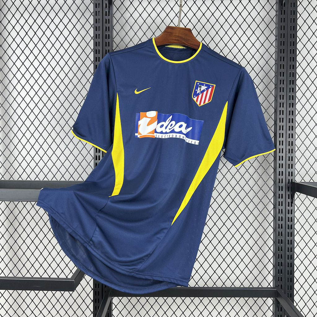 2002-2003 Retro Atletico Madrid Away Football Shirt 1:1 Thai Quality- Maxi Kit