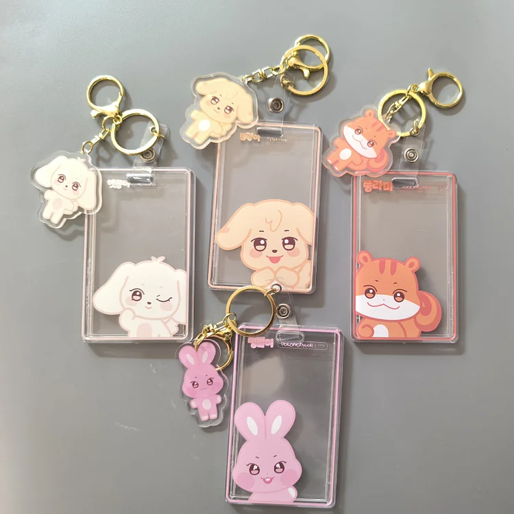 ATEEZ ANITEEZ ヘッモンイ トレカケース ATEEZ Aniteez Cute Cartoon Card Holder