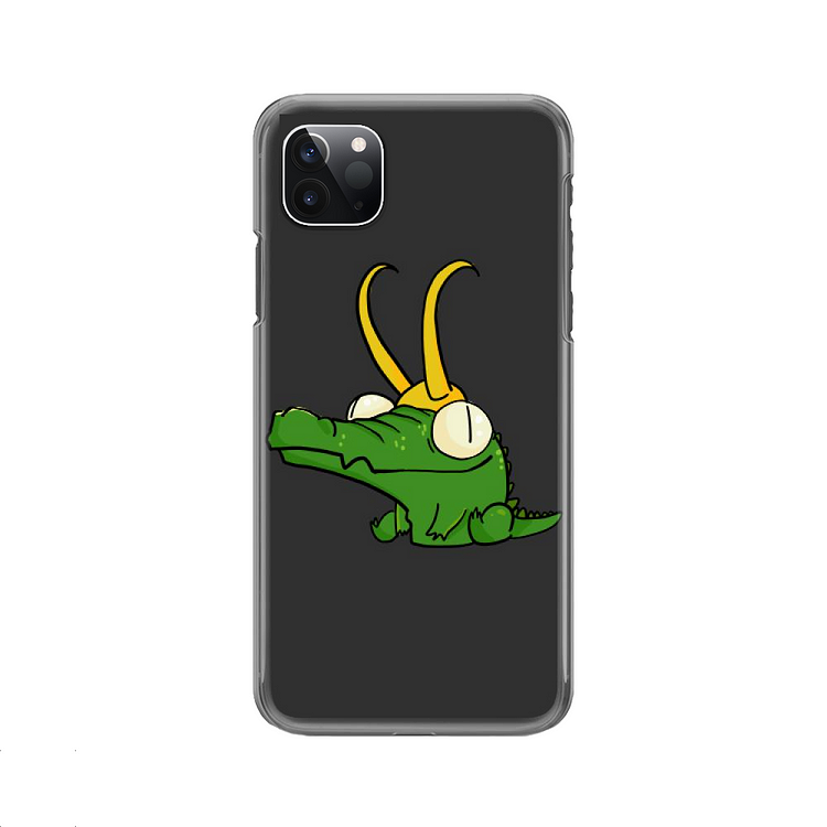 Loki Turns Into A Little Alligator, Loki iPhone Case