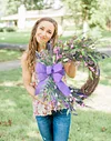🌸Spring Purple Lavender Grapevine Wreath🔥-mysite-Adracos