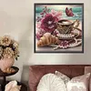 Exquis th&eacute; de l&rsquo;apr&egrave;s-midi-partiel sp&eacute;cial diamant peinture-30 * 30cm
