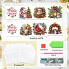 (US Only)6PCS DIY Diamond Art Greeting Cards Christmas Congratulations Cards & Gifts