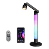 RGB Smart Atmosphere Desk Lamp, Desktop Reading Lamp, WiFi Bedside Night Light, Rotatable Atmosphere Lamp