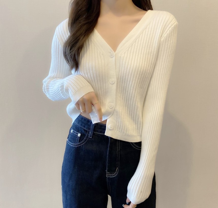 Casual Zipper Short High Collar Twist Knit Rib Pullover Sweater