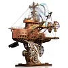 3D Wooden Puzzles for Adults, DIY Fantasy Spaceship Model Kit, 