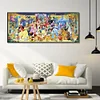 (Big Size)Cartoon Family-11CT Stamped Cross Stitch 140*53cm/55.12*20.87in