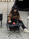 Ultra Lightweight Outdoor Folding Egg Roll Table Camping Portable Dining Table Tactical Field Table